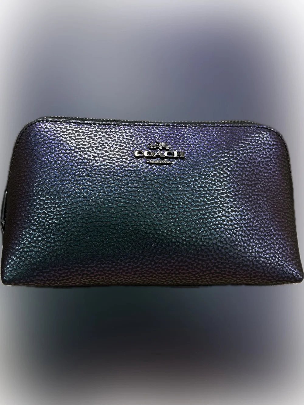 NWT COACH HOLOGRAM COSMETIC BAG/ACCESSORY POUCH